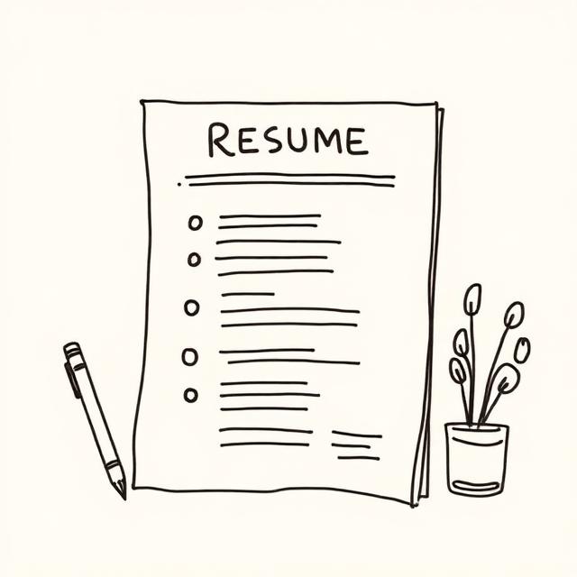 Example resume tailored with the CogniResume Chrome extension